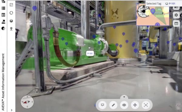 3D Representation of Twin Technology Using AVEVA Software